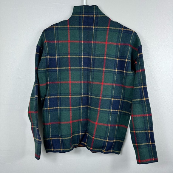 Tahari | Small Plaid Turtle Neck Sweater - Picture 5 of 7